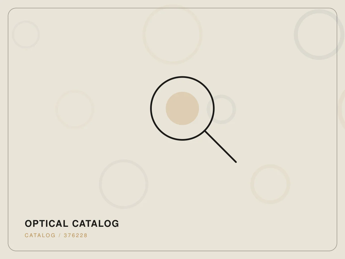 Second abstract visual exploring the commercial character of monocles.com